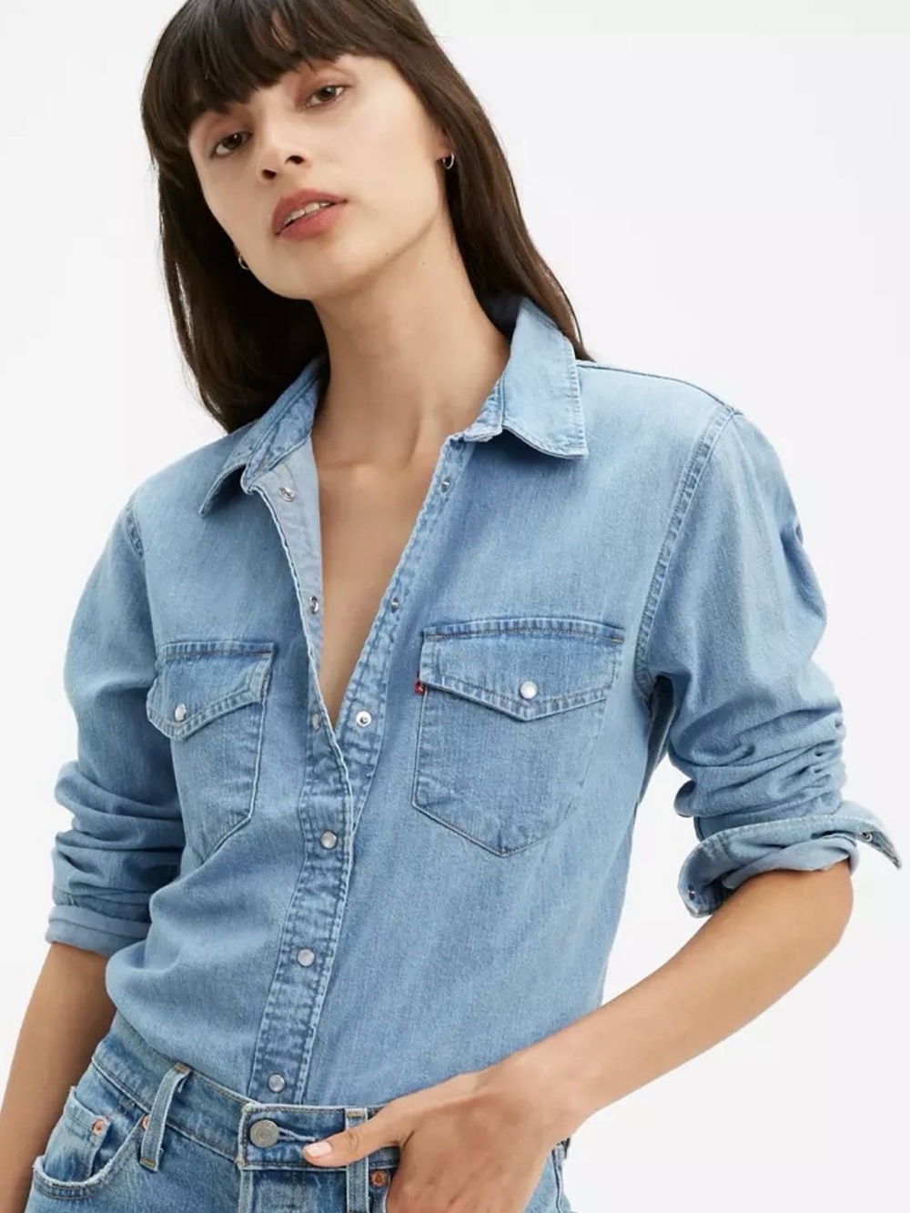 Levi’s NWT Essential Western Denim Shirt - S